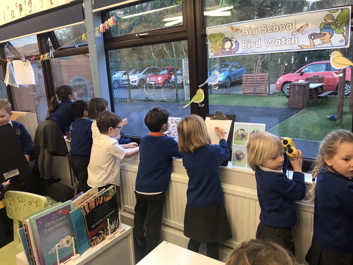 StPetersLytham's tweet photo. Reception are joining on with the #bigschoolbirdwatch this week. 😍 https://t.co/zOiEtXkU0O