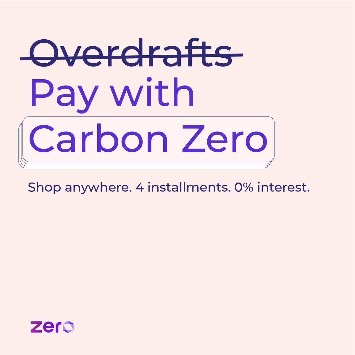 zerobycarbon's tweet photo. Say goodbye to overdrafts this year!
Enjoy convenient payments with Carbon Zero at 0% interest.
#ShopWithZero #PayBetter https://t.co/qU2joSlsbh
