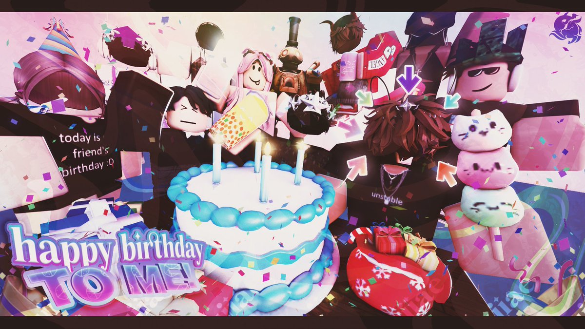 🎂🎂🎂
through both strife and smiles, i made it to another year. cheers to the +1, and to my strength that will get me to the next. i'll be sure to come out as the winner in the end.

❤️🔁💬please!

#Roblox #RobloxGFX #RobloxDev #robloxart #art  #birthdayboy #3dart #Photoshop