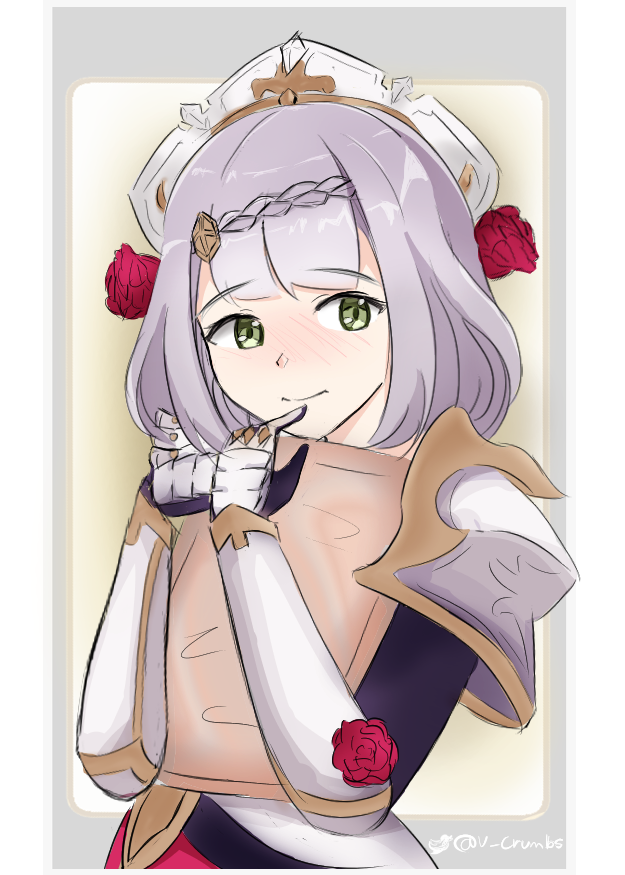 V_Crumbs's tweet photo. #Genshin #Noelle😳 https://t.co/jz6fBnxyc5