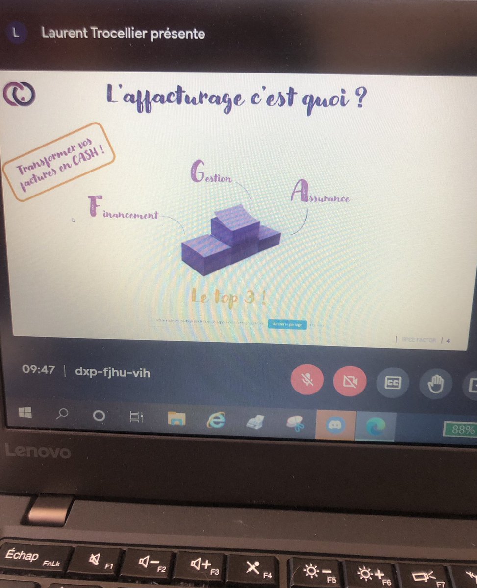 Matinale ce jour avec <a href="/cciessonne/">CCI Essonne</a> pour la présentation de la solution de l’#affacturage avec <a href="/natixis/">NatixisCommitments</a>, Factor de <a href="/BanquePopulaire/">Banque Populaire</a> 
Comment pallier aux décalages de règlement de mes clients et comment couvrir le risque d’impayé ? Voici une solution 👍 <a href="/BP_RivesParis/">BP Rives de Paris</a> <a href="/CCI_Paris_IdF/">CCI Paris IdF</a>