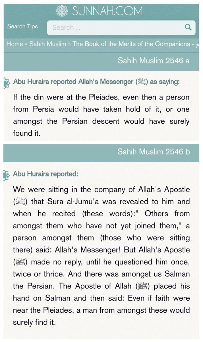 1) The second advent of Prophet (sa)The "مِّنۡہُمۡ" in verse 62:2 connect "الۡاُمِّیّٖنَ" making clear that his birth AMONG Arabs.The "مِّنۡہُمۡ" in 62:3 connect "اٰخَرِیۡنَ" tells his advent AMONG Persians.Refer to the tafsir of Muhammad (sa) about the Persian reformer.