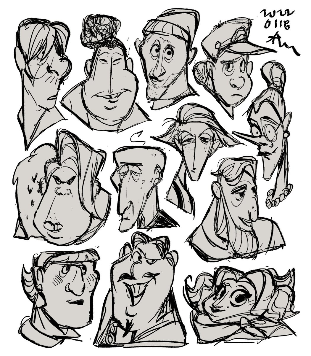 face drawing 