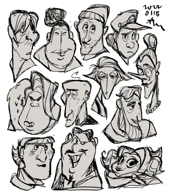 face drawing 