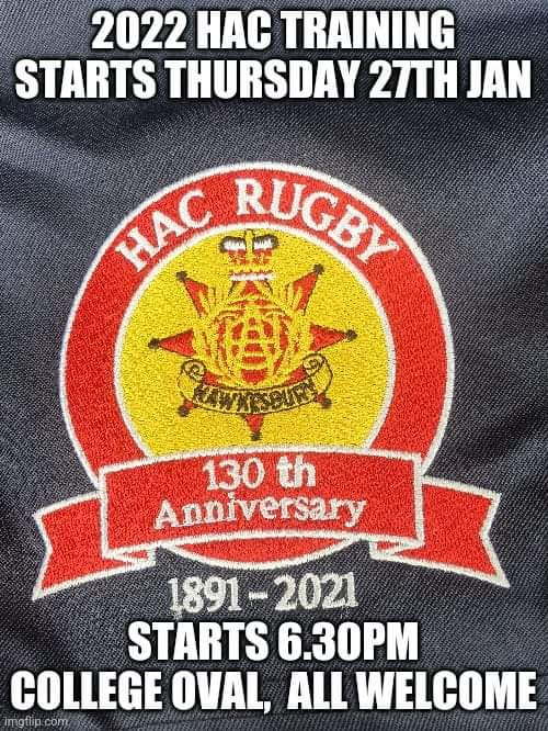 Join us for a great year at <a href="/HAC_Rugby/">HAC_Rugby</a>. #HACLives
