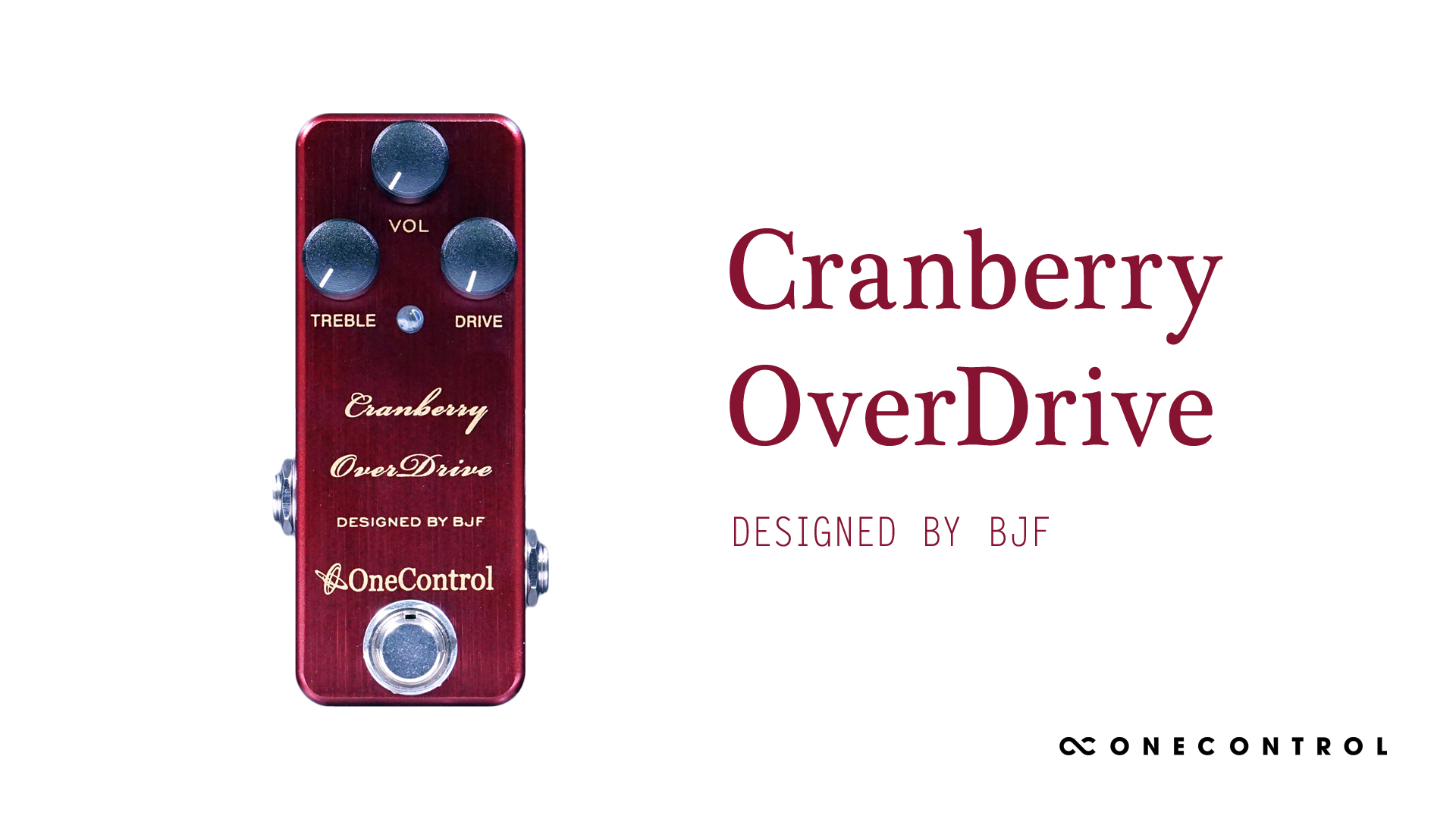 ONECONTROL Cranberry Overdrive ギターエフェクター SROD-DLX-03.jpg?v=1632979999&