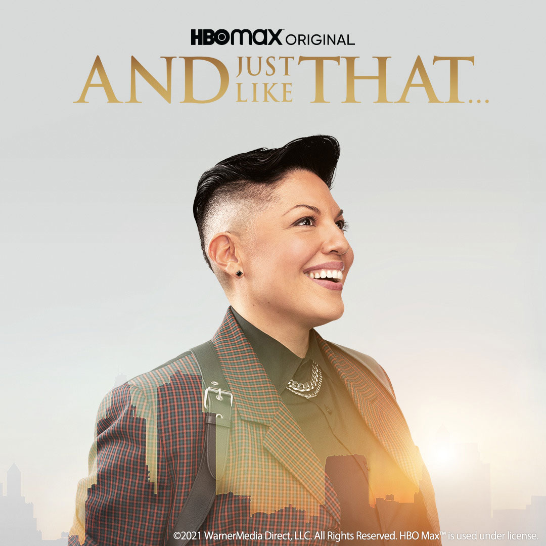 U Next海外ドラマ公式 And Just Like That セックス アンド ザ シティ新章 新キャラクター紹介 チェ ディアス サラ ラミレス 声 斉藤貴美子 Kimikokimi 人気ポッドキャスト番組の司会 カリスマ性と赤裸々なトークでキャリー