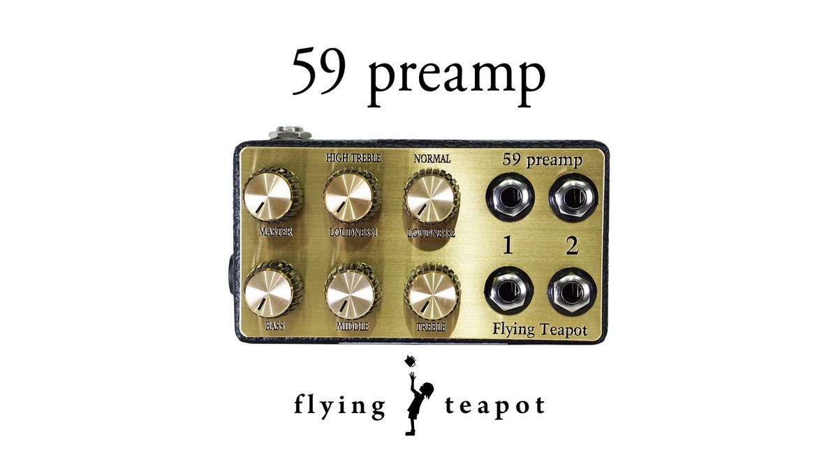 FLYING TEA 59 preamp エフェクター Jake Cloudchair on X: 