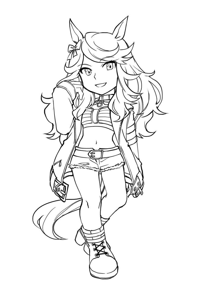 ゴールドシチー 進捗 ゴールドシチー トーセンジョーダン ダイタクヘリオス メジロパーマー 工リザベス のイラスト