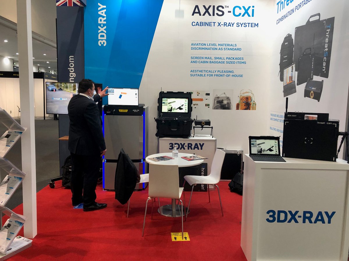 3DXRAYLtd's tweet photo. 3DX-RAY Launches the New ThreatScan®-AS1 at Intersec, Dubai 2022. Also, showcased are the AXIS-CXi cabinet x-ray scanning system and the ThreatScan®- LS1 System
#intersec2022 #ThreatScan #cabinetxrayscanner https://t.co/NiCAU5Fx9i