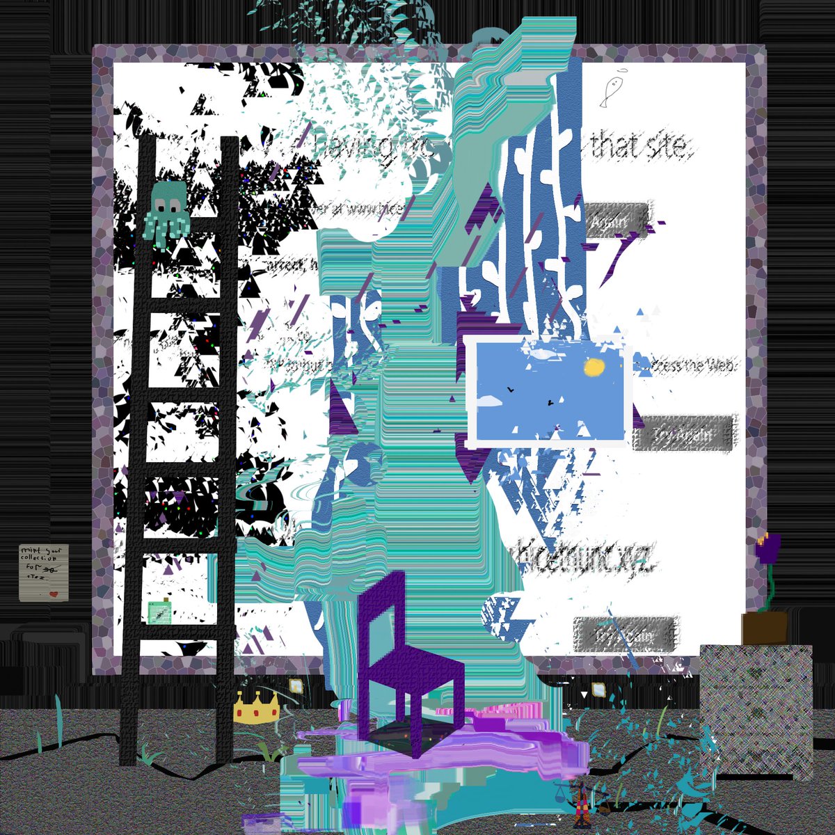 annaxmalina's tweet photo. (l.) ✷ Emotional Landscape I ✷ [OBJKT#229269] by @d4nd4_ 
https://t.co/uDzDbLmC6H

(r.) Ascension [OBJKT#534199] by @Yuri_jjjj 
https://t.co/rOMvSogGc2 https://t.co/7IWuf6PMKB