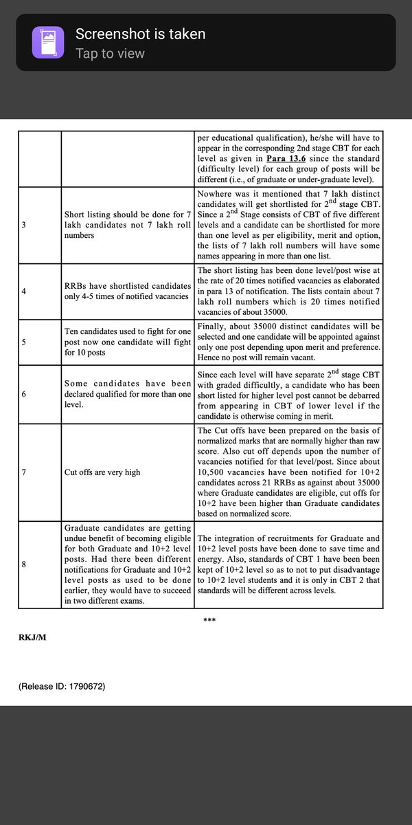 sourabh_kroy's tweet photo. #RRBNTPC_1student_1result
RRB Clarification https://t.co/ge7nAgiNAS