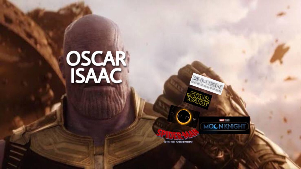 Oscar Isaac is collecting all the franchises at this rate HIS POWER