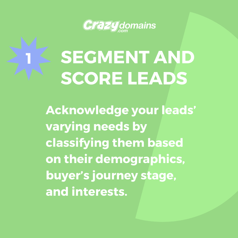 CrazyDomains's tweet photo. Learn the top lead nurturing techniques that can help you create winning email campaigns. Read more here: https://t.co/zkZE6NRprS

#emailmarketing #marketing #onlinemarketing #emailmarketing2022 #businessmarketing #leadnuturing #emailcampaign