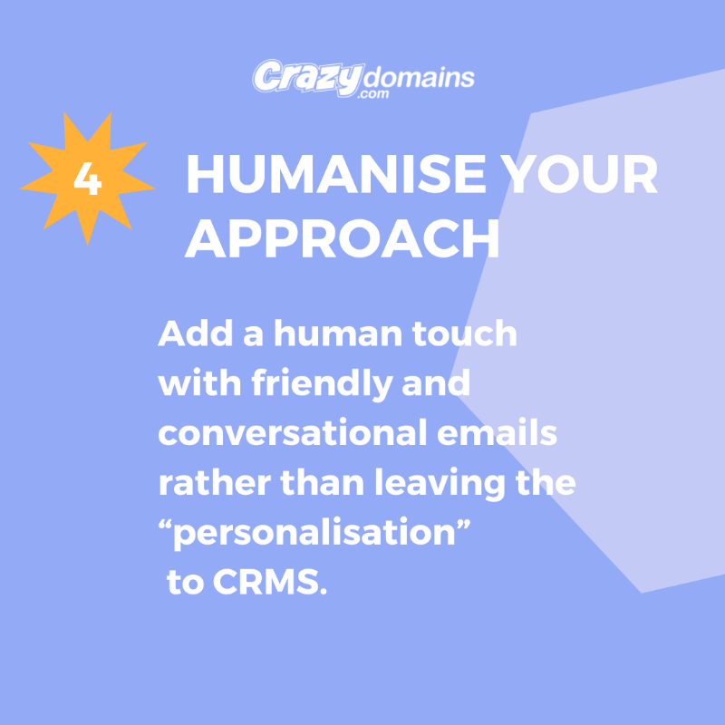 CrazyDomains's tweet photo. Learn the top lead nurturing techniques that can help you create winning email campaigns. Read more here: https://t.co/zkZE6NRprS

#emailmarketing #marketing #onlinemarketing #emailmarketing2022 #businessmarketing #leadnuturing #emailcampaign