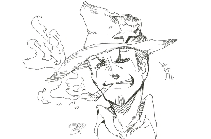 コスミックカウボーイ  オリジナル落書き 