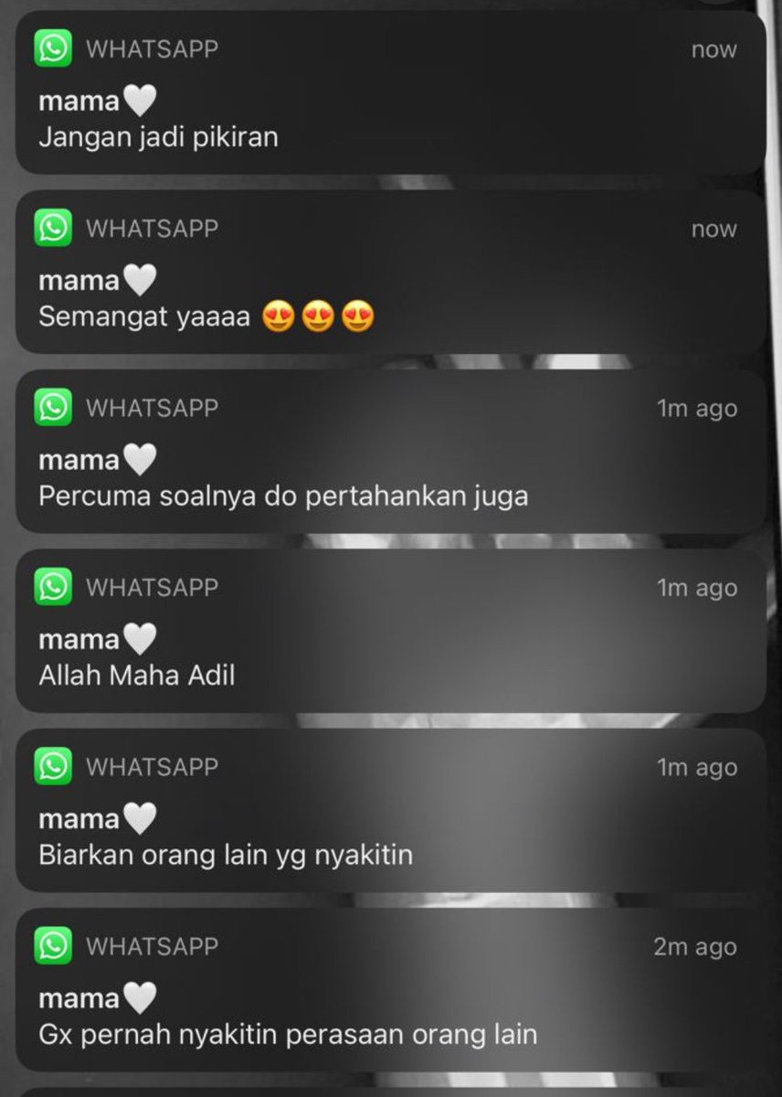🧓 : Yg penting kamu baik baik aja:)
😊 : Thank u mom