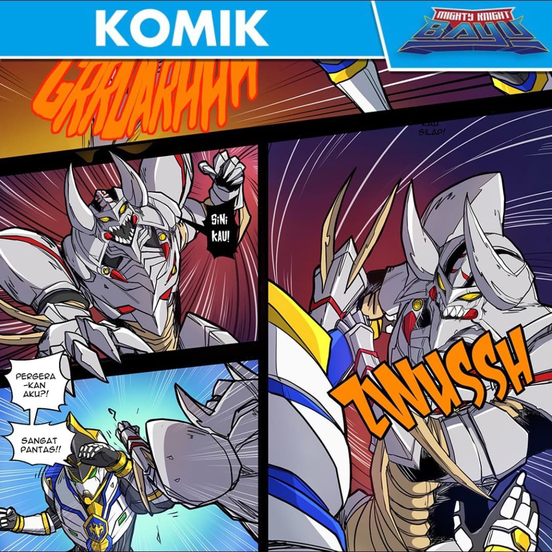 TERBARU‼️

Pre Order Isu 01 Mighty Knight Bayu kini dibuka!

Pre order sekarang untuk dapatkan harga PROMOSI! Pre order akan dibuka selama 2 minggu sahaja. (Sehingga 31 Jan 2022)

Tempah komik anda sekarang 🛒➡️ 
shp.ee/axc7qar

#wiroescomic #mightyknightbayu