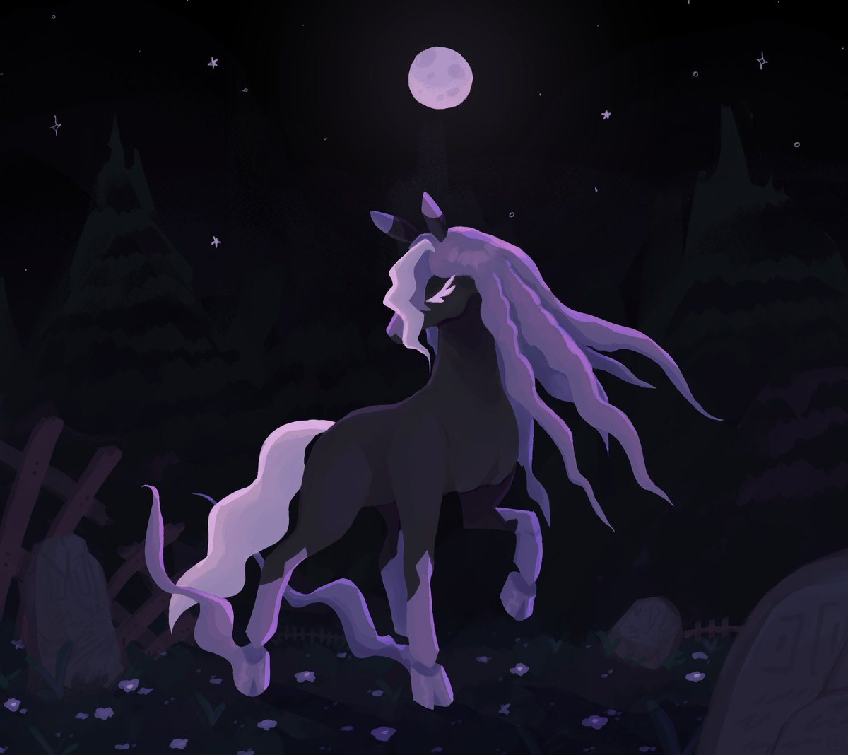 the steed of spirits #pokemon