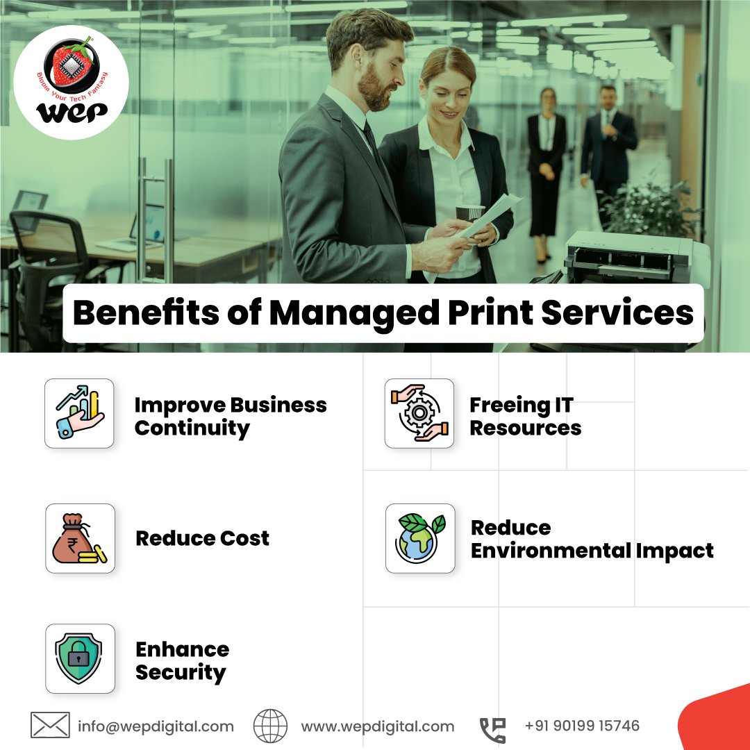 wepsolution's tweet photo. Learn how Managed Print Services Can Benefit Your Business in long run.
To know more about WeP MPS:- https://t.co/uPcPShAUOR

#mps #mpsbenifits #mpsuses #managedprintservices #managedprintservice #printingservices #printingservice #printingsolutions #printingsystem #wepdigital https://t.co/h1oWkzFtQ0