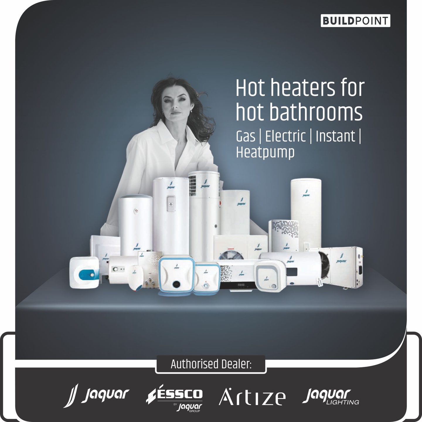 BuildPointLifestyle on X: Hip and trendy, unique and glamourous- hot  heaters just for your bathroom. Browse through our wide range of heaters  from the house of Jaquar and let your bathroom be