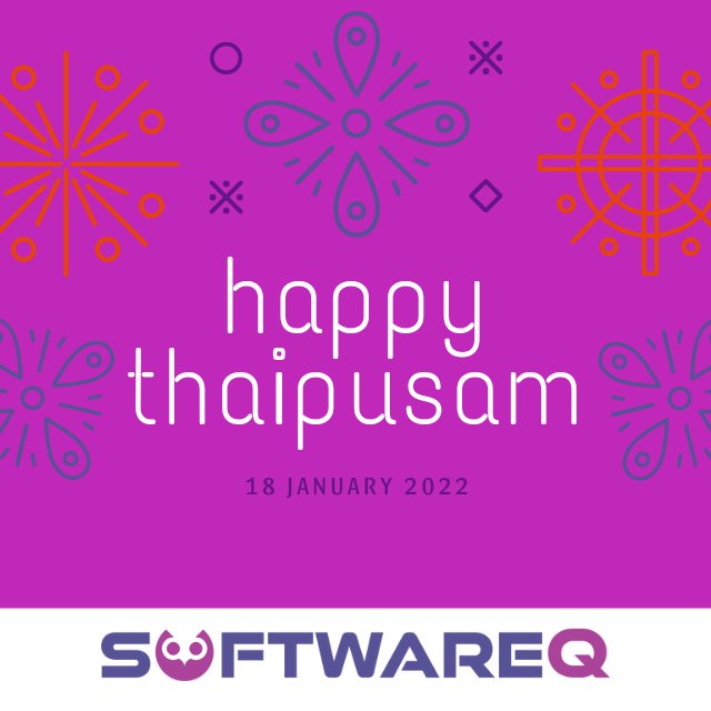 softwareqhq's tweet image. Wishing all Hindus a blessed Thaipusam ,from all of us at SoftwareQ!

#thaipusam #softwareq #malaysia #celebration