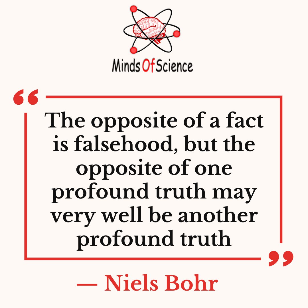 MindsOfScience1's tweet photo. Science is the systematic process that develops our understanding of how the universe works and the body of knowledge accumulated through that process.
To know more about the greatest scientist please visit https://t.co/ZMVflTraIP
#mindsofscience #science #maths #facts https://t.co/Gx5n6D5Eyd