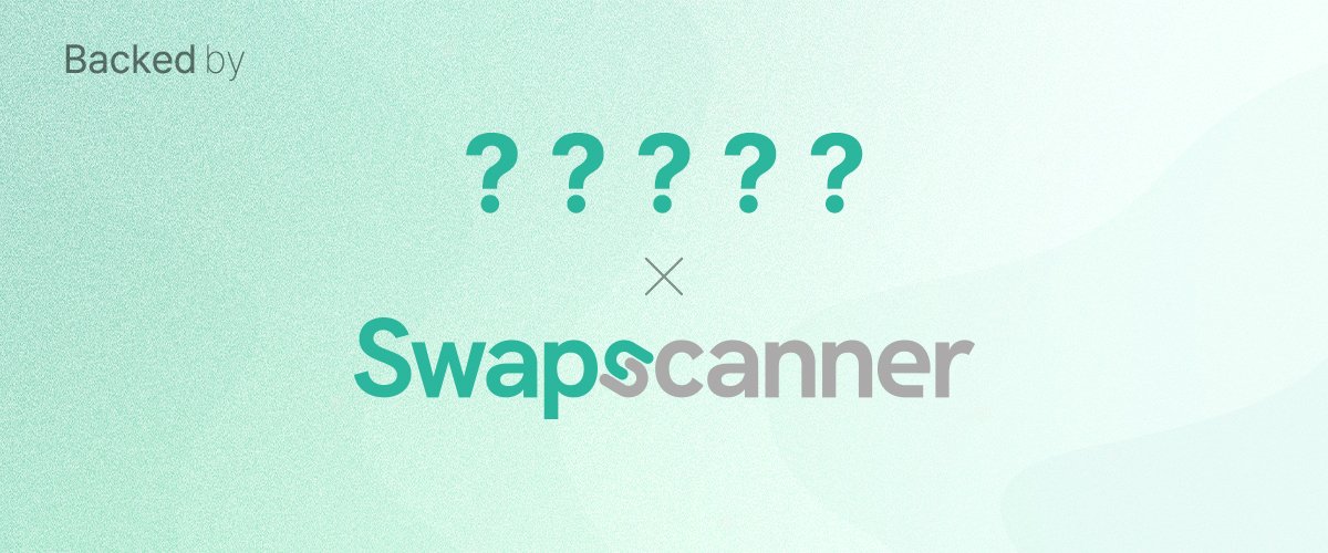 An anonymous #backer participated in the #swapscanner private sale. Backer is a company that can directly contribute to the Swapscanner's vision. In this regard, the pre-sale schedule and policy have been changed, so please check.
#Klaytn #스왑스캐너 #dapp #DEX #DEXaggregator