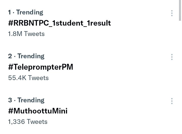 AttequeRanjan's tweet photo. Don't play with the life of students.#RRBNTPC_1student_1result https://t.co/5vf9rn0TP8