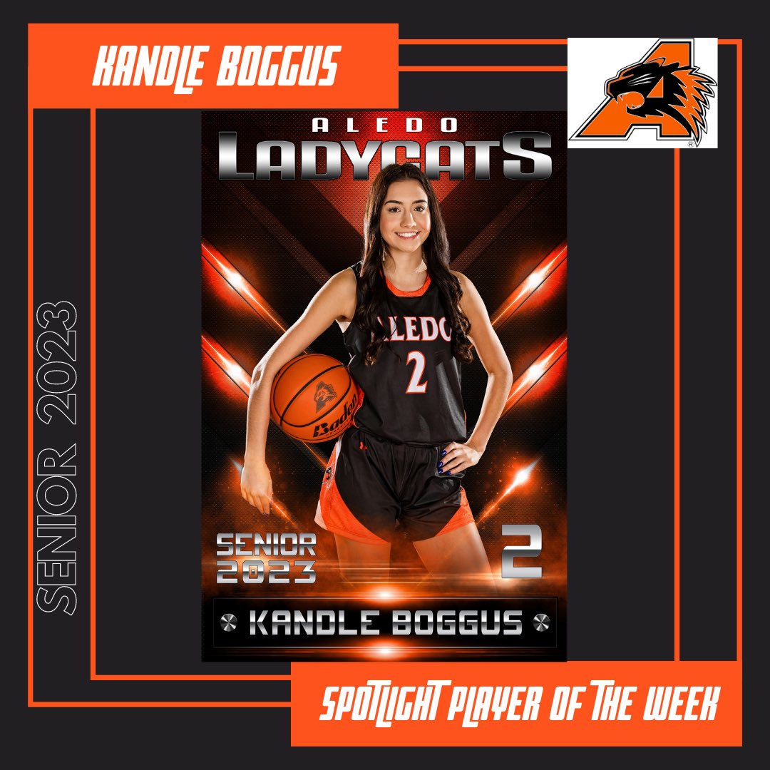 🌟Spotlight Player of the Week! We love you <a href="/KandleBoggus/">kandle boggus</a> !  🧡🏀👏🏻

<a href="/AledoISD/">Aledo ISD</a> <a href="/BearcatsofAledo/">Aledo High School</a> <a href="/AledoAthletics/">Aledo Athletics</a> <a href="/YourTCN/">The Community News</a> <a href="/WDSports1/">Weatherford Democrat Sports</a> <a href="/Nhyles22/">Nikki Walker Hyles</a> <a href="/tracyelms04/">Tracy Elms</a> <a href="/MrHull7math/">MrHull7math</a>