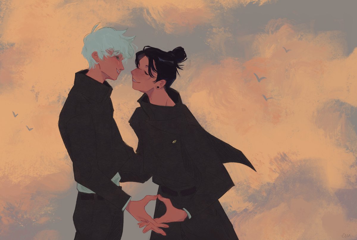 happeeecat's tweet photo. i wish it was summer #satosugu #jjk https://t.co/C9Lh0u9fGU