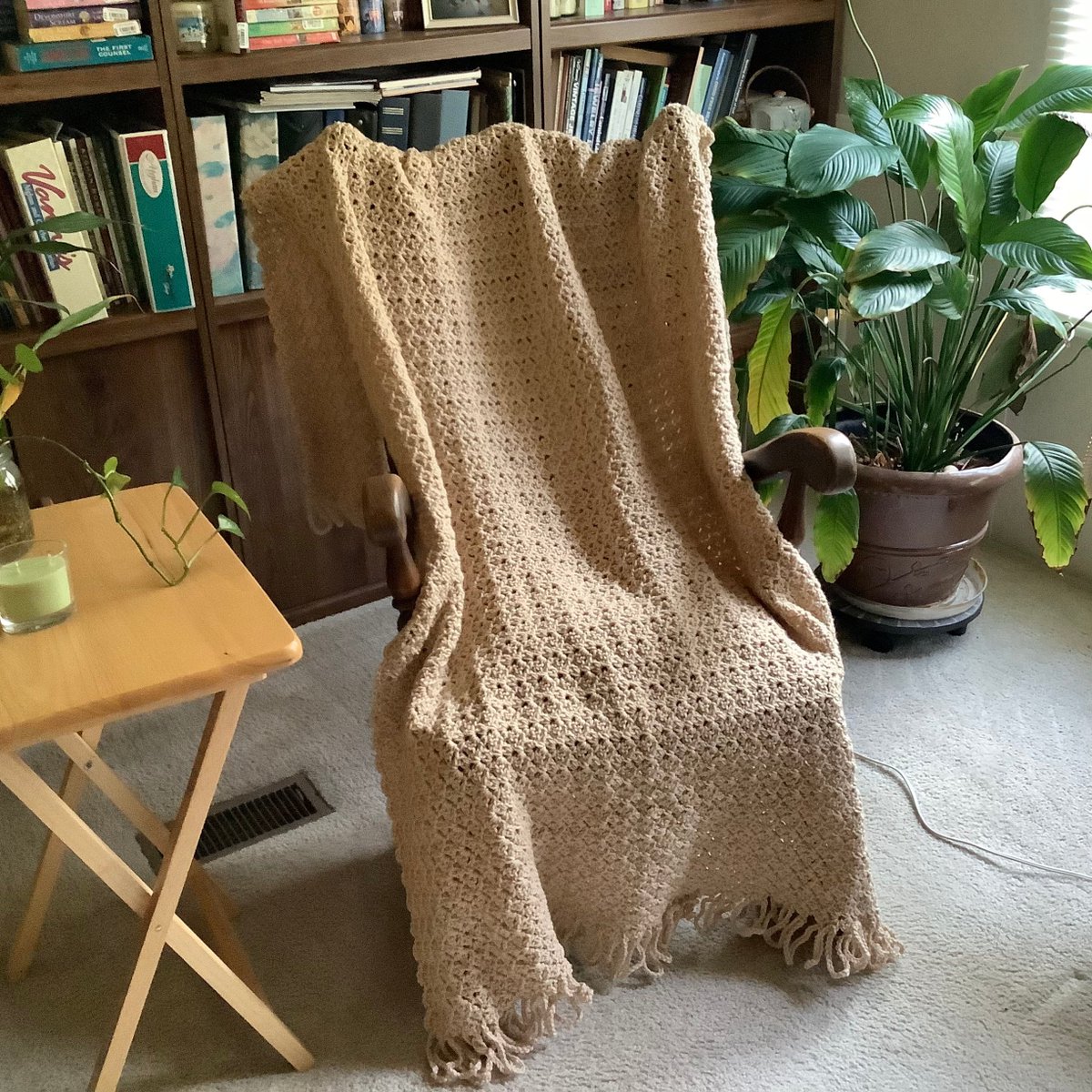 sj_greene's tweet image. Beautiful Beige Afghan_Hand Crocheted Throw_Neutral Color Blanket_All Occasion Lg Size Unisex Gift_Machine Wash/Dry_Free Ship_Made in USA tuppu.net/3ccfeb1c #Etsy #YarnQueens #ShellPattern