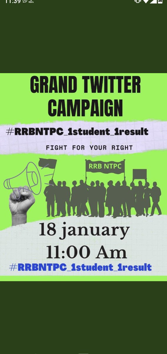 ravisingh_1992's tweet photo. This is injuctice__ you have to select 20 time candidates not roll numbers Why @RailMinIndia is cheating unemployed students?
@AshwiniVaishnaw
#RRBNTPC_1student_1result https://t.co/NHGHlIp6ax