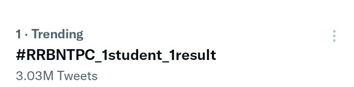 SHASHIK15678566's tweet photo. This is awesome
It is totally unfair with intermediate students. And risk for their lives.
 3.3 M done and dusted.
@AshwiniVaishna

#RRBNTPC_1student_1result https://t.co/R0i2A3olx3#RRBNTPC_1student_1result