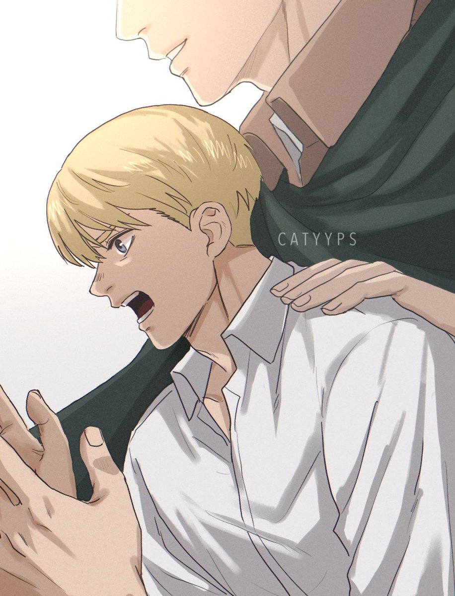 catyyps's tweet photo. Proud of you Armin

#arminarlert #erwinsmith #AttackOnTitan #aot #shingeki https://t.co/BpCwZb64bd