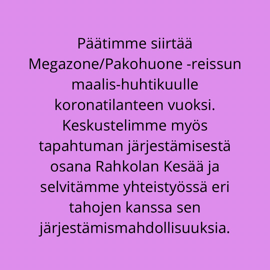 ikanuva's tweet photo. Kokoustiedote vuoden ensimmäisestä kokouksesta!🤩 https://t.co/ElRle1vENK