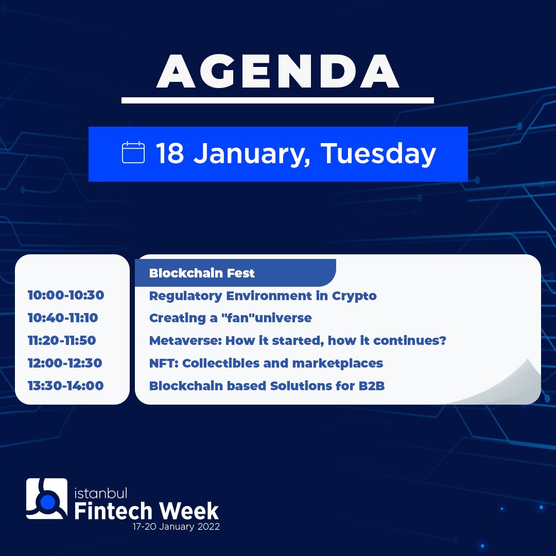 Fintech_TR's tweet photo. 🌐 İkinci gün başlıyor!
Bölgenin en kapsamlı Finctech etkinliğinde ikinci gün birazdan başlıyor. @istfintechweek
👉🏻 Hiç bir paneli kaçırmamak için hemen şimdi kayıt olun: https://t.co/fKNpwa0Aro https://t.co/OTmYq10WHT