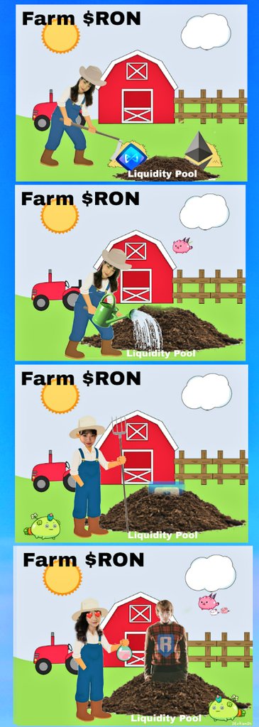 zenkimax's tweet photo. @Lynn97YL @Jihoz_Axie @glrbx @Lynn97YL farming $RON 101😅
#RonMemeContest https://t.co/oIIc97RlYL