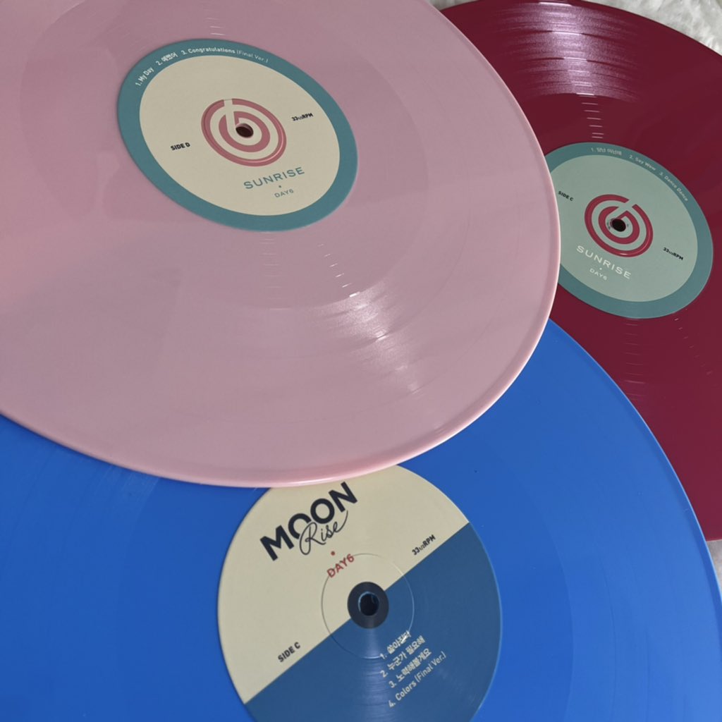 엘피 왔는데 색 너무 예쁘다.....