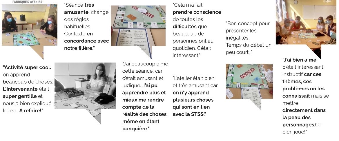 isafil's tweet image. « Mais, c’est pas juste !  »

Le cri du coeur des jeunes qu’on entend  à chaque fois, quand on les fait jouer au #Monopoly des inégalités ⭐️ 

Excellente ressource de sensibilisation  ⁦@Obs_ineg⁩ 

inegalites.fr/Nos-ateliers-p…