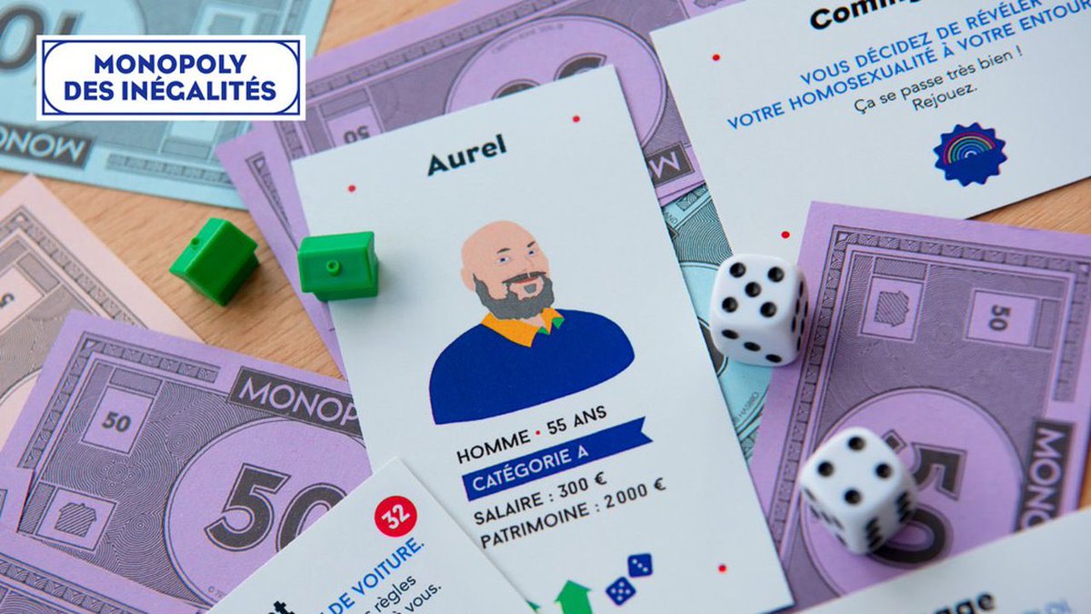 isafil's tweet image. « Mais, c’est pas juste !  »

Le cri du coeur des jeunes qu’on entend  à chaque fois, quand on les fait jouer au #Monopoly des inégalités ⭐️ 

Excellente ressource de sensibilisation  ⁦@Obs_ineg⁩ 

inegalites.fr/Nos-ateliers-p…