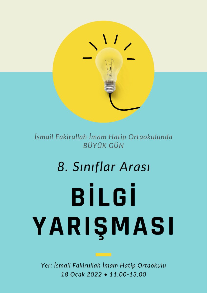 Dönem sonu bilgi yarışmamız başlıyor!

<a href="/MemTillo/">Tillo_MEM 🇹🇷</a>
<a href="/bahattinelik6/">bahattin çelik</a>