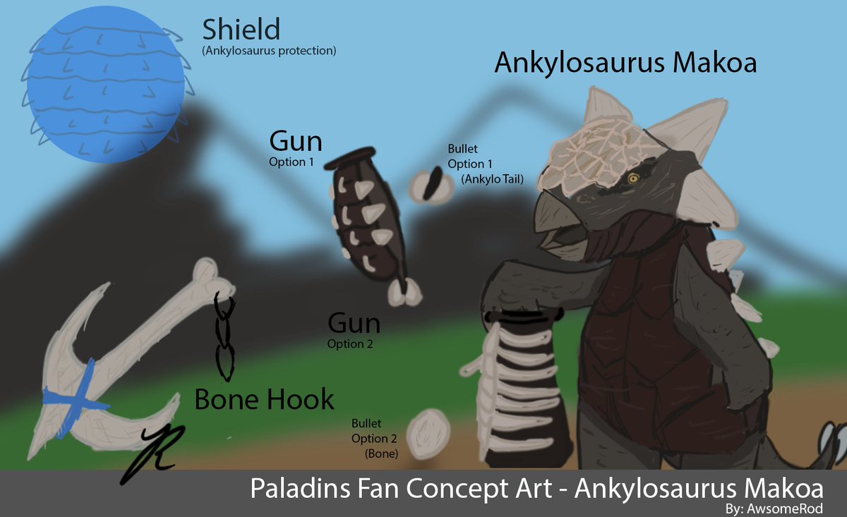 AwsomeRodTheOri's tweet photo. Finally finished my first digital and concept art. Seeing the Season Pass coming up was the final push towards completing it. Let me know what you think
#Paladins #PaladinsFanArt  (As per request: @AncientMakoa )(1/4) https://t.co/3pi64zJDsr