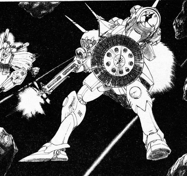 SayaDoesStuff's tweet photo. I think the Gyan has a reputation for being one of Zeon's goofy lookin suits but it has some of the sickest variations imo https://t.co/tzpaStU86f