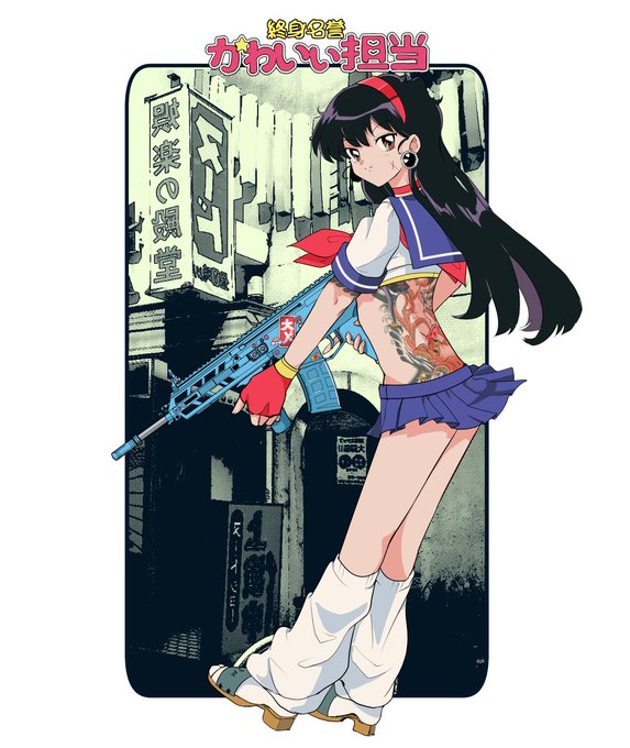 男♂🦒suzuri用に描いたから何も出てないけど女装子だといいはる😌 