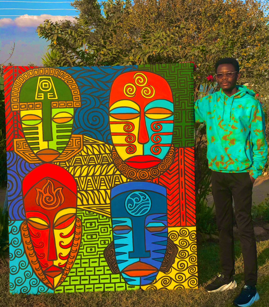 willabenjaminM's tweet image. Painting inspired by ATLA 🔥🌪🌍💦#artwork #conceptart #cartoon #art #artinzambia #zambia 🇿🇲#Twitter #artontwitter #zambianseverywhere