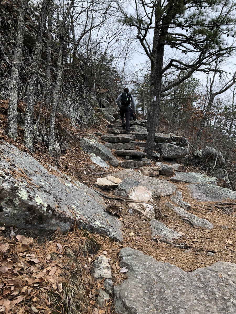 RohanUWilson1's tweet photo. This past weekend I continued my mindfulness practice while hiking Dragon’s Tooth trail in Virginia . #ElonEd #COR4240 https://t.co/WW0zKaOV6v