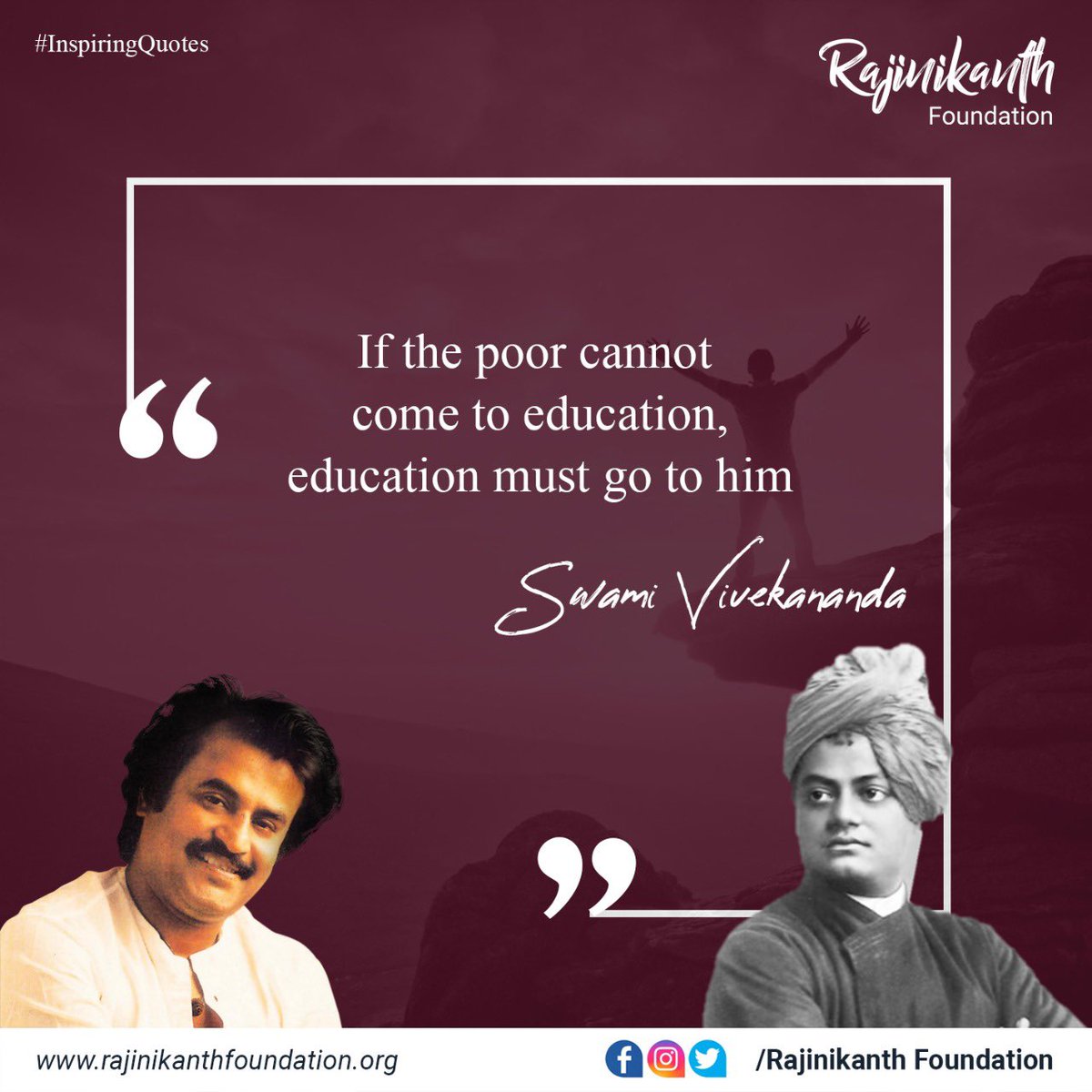 Rajinikanth Foundation Official (@rajinikanthfo) on Twitter photo Students Get Inspired ! God Bless, God Speed. <a href="/rajinikanth/">Rajinikanth</a> <a href="/sathyakumar_in/">Dr. M. Sathya Kumar</a> <a href="/SudhakarVM/">Sudhakar</a> <a href="/officialairrm/">அகில இந்திய ரஜினிகாந்த் ரசிகர் நற்பணி மன்றம்</a> #InspirationalQuotes Students Get Inspired ! God Bless, God Speed. <a href="/rajinikanth/">Rajinikanth</a> <a href="/sathyakumar_in/">Dr. M. Sathya Kumar</a> <a href="/SudhakarVM/">Sudhakar</a> <a href="/officialairrm/">அகில இந்திய ரஜினிகாந்த் ரசிகர் நற்பணி மன்றம்</a> #InspirationalQuotes