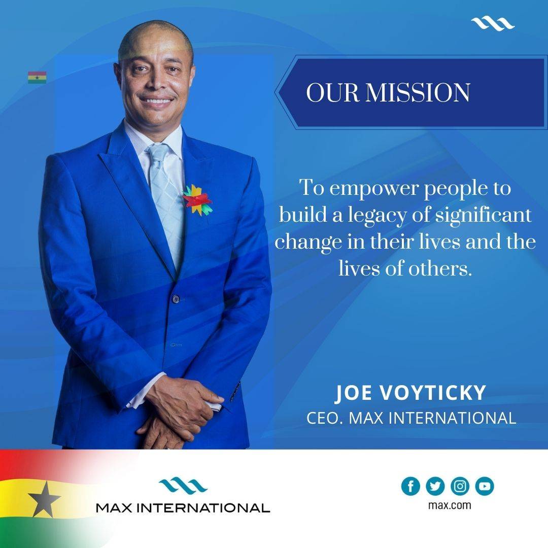 maxintlghana's tweet photo. Our Mission Statement From Our CEO #WeAreMax  #maxthrive https://t.co/ZMjhvI6V6z
