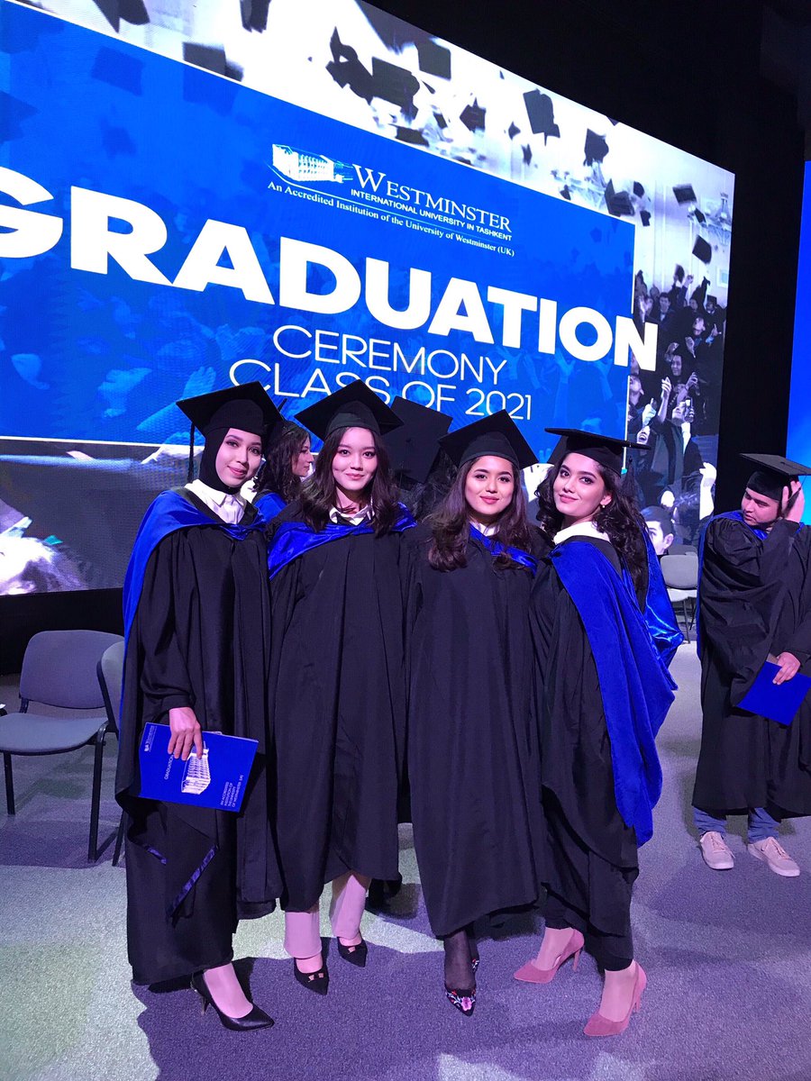 SitoraRahmonova's tweet photo. Graduation Ceremony class of 2021 #Wiut https://t.co/HGsNPZVzFd